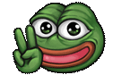 Pepe_Peace emote for Discord