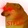 cheems_thisiswherefunbegin emote for Discord