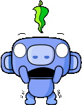 Scared emote for Discord