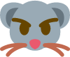 Gerbil_mad emote for Discord