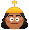 Kronk_Flushed emote for Discord
