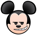 Mickey_Smirk emote for Discord
