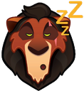 Scar_Sleep emote for Discord