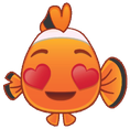 Nemo_Heart_Eyes emote for Discord
