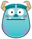 Sulley_Flushed emote for Discord