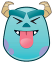 Sulley_Stuck_Out_Tongue emote for Discord
