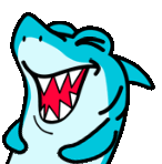 laughting_shark emote for Discord