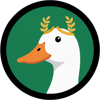 Duck_Green emote for Discord
