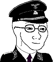 wojak_ssofficer emote for Discord