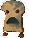 walking_unbread emote for Discord