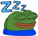 peepoSleep emote for Discord