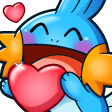 Mudkip_Heart emote for Discord