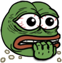 Pepe_NailBiting emote for Discord