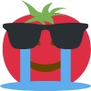 hidingIt_tomato emote for Discord