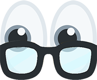 eyes_glasses emote for Discord