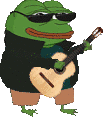 Pepe_Guitar emote for Discord