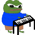 Pepe_Piano emote for Discord