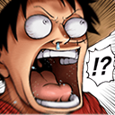 LuffyShocked emote for Discord