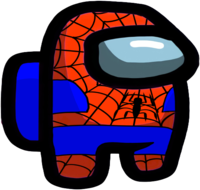 Among_Us_SpiderMan emote for Discord
