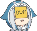 GawrGura_Dum2 emote for Discord