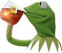KermitTea emote for Discord