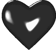 black_heart_3D emote for Discord