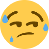 Shy_Sweating emote for Discord