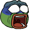 pepescream emote for Discord