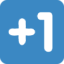 regional_indicator_plus1 emote for Discord