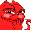 pepedevil emote for Discord