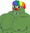 pepeBuffClown emote for Discord
