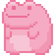pinkfrogroll emote for Discord
