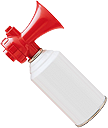 AirHornUpRight emote for Discord