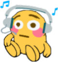 FlushedSitVibing emote for Discord