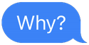 iMessageWhy emote for Discord