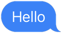 iMessageHello emote for Discord