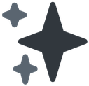 sparkles_black emote for Discord