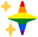 sparkles_pride emote for Discord