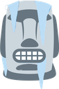 Moyai_Cold emote for Discord