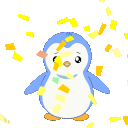 confetti_pengu emote for Discord