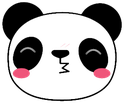 Panda_kiss emote for Discord