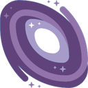purplegalaxy emote for Discord