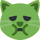 vomitCat emote for Discord