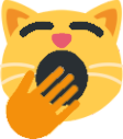 yawningCat emote for Discord