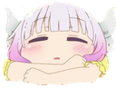 Kanna_sleep emote for Discord