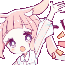 bunny_wave emote for Discord
