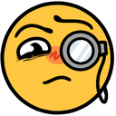 monocle emote for Discord