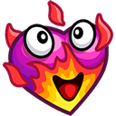 sims_woohoo_heart emote for Discord