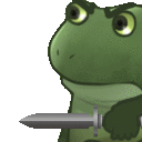 worryStab1 emote for Discord