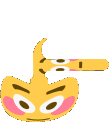 FlushedBonk emote for Discord